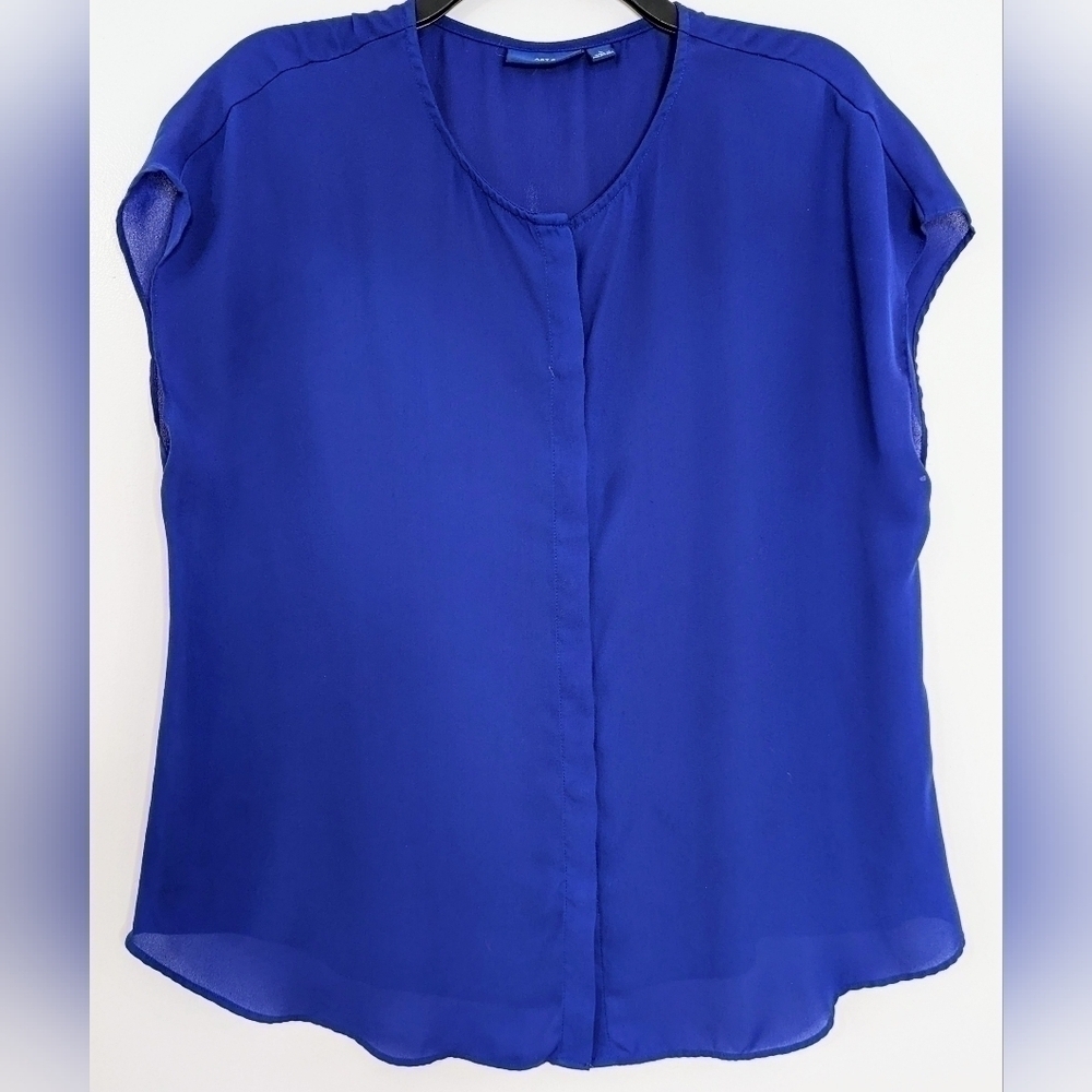 Apt 9 Cobalt Bue Blouse - Picture 2 of 6